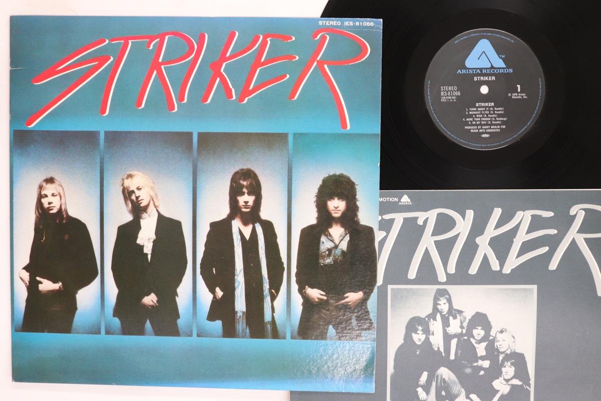 LP Record STRIKER Striker IES81066 ARISTA 1978 Japan Rock Used