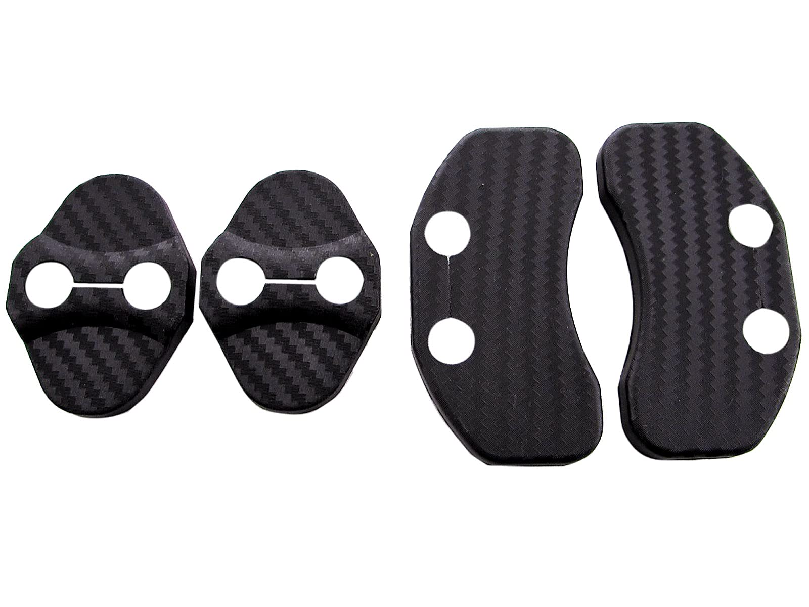 BRIGHTZ Solio Bandit MA37S Carbon Style Door Striker Cover 4 PC [STRIKER-019] 37